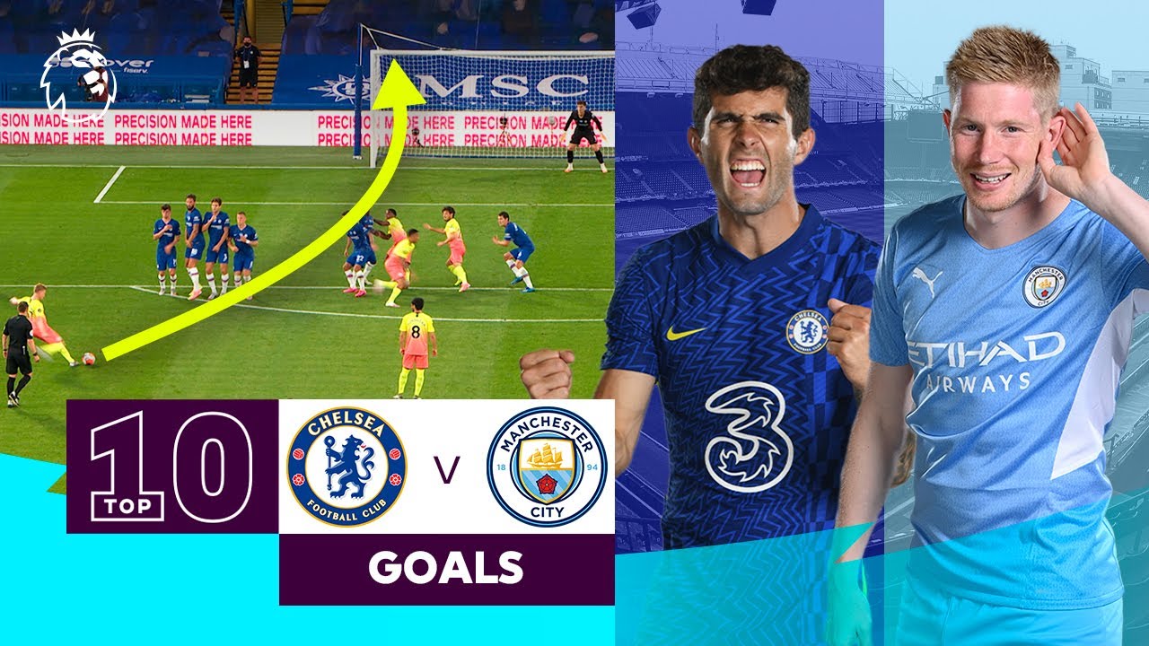 image 0 10 Brilliant Chelsea Vs Manchester City Goals : Premier League : Christian Pulisic & Kevin De Bruyne