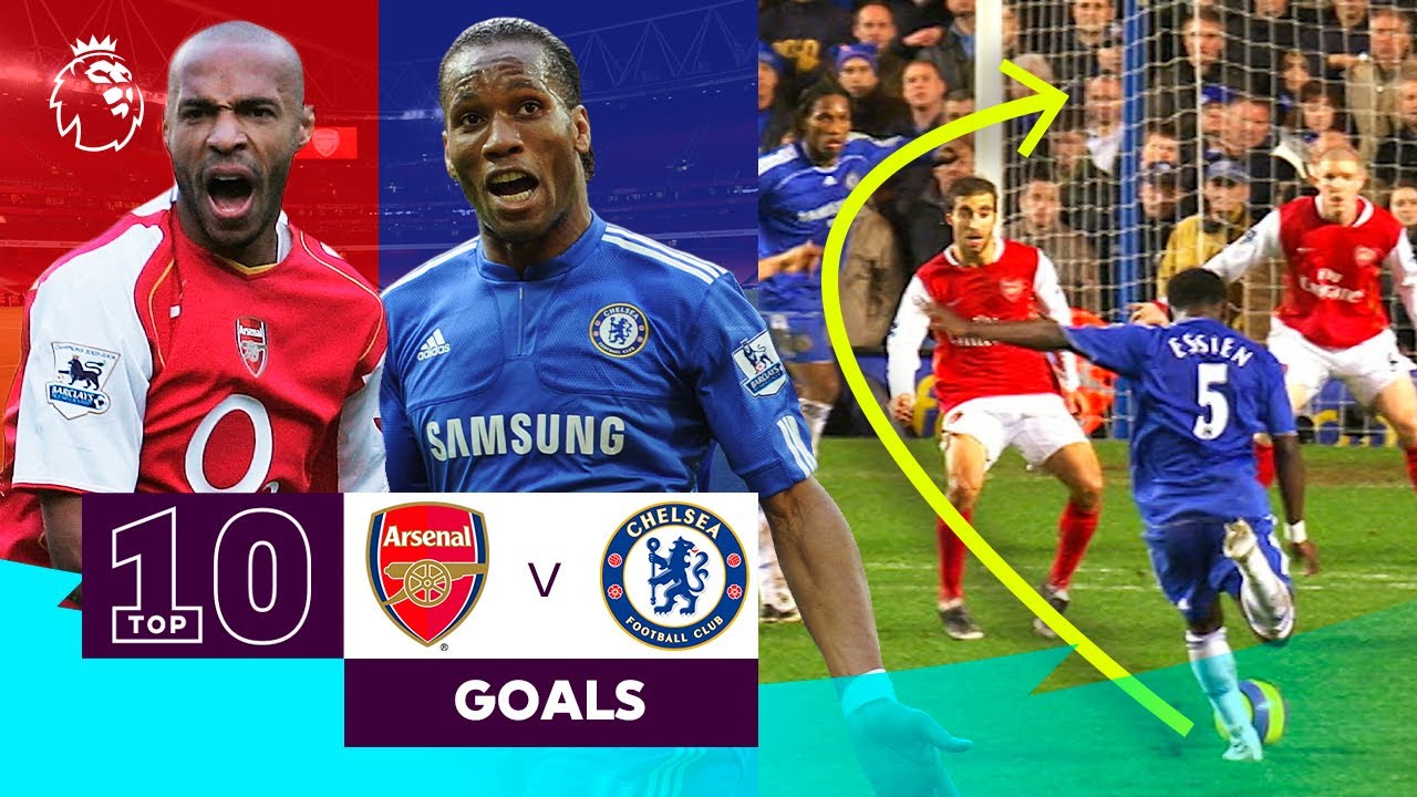 image 0 10 Incredible Arsenal Vs Chelsea Goals : Premier League
