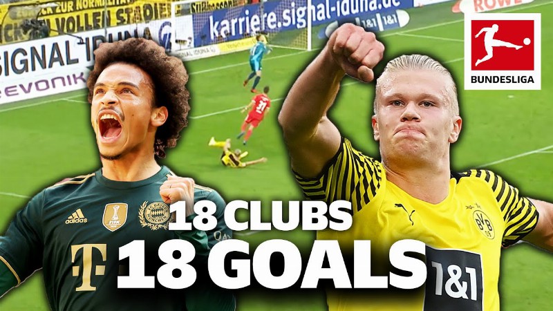 18 Clubs 18 Goals - The Best Goal From Every Bundesliga Team In 2021/22