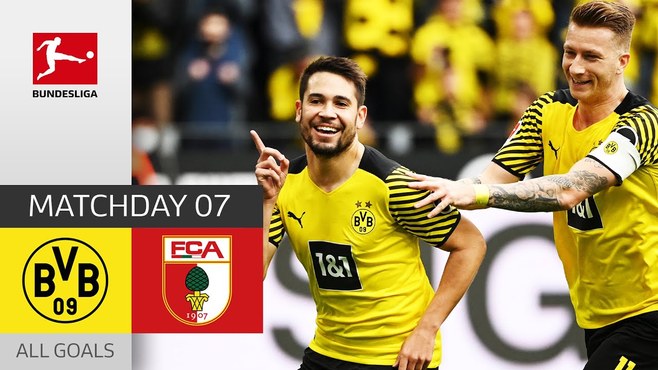 image 0 8th Straight Home Win For Bvb! : Borussia Dortmund - Fc Augsburg 2-1 : All Goals : Md 7 – Bundesliga