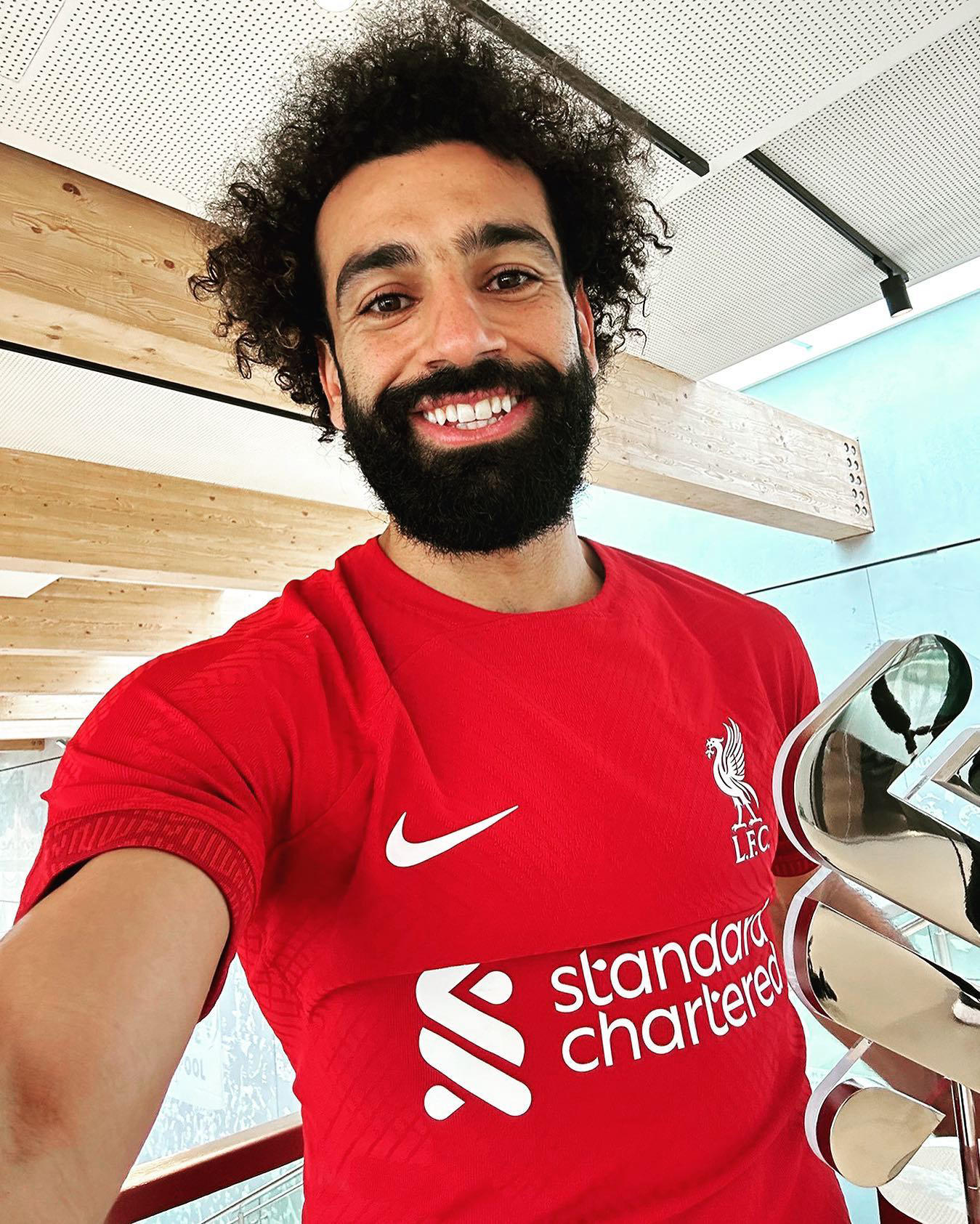 image  1 A #stanchart Player of the Month selfie