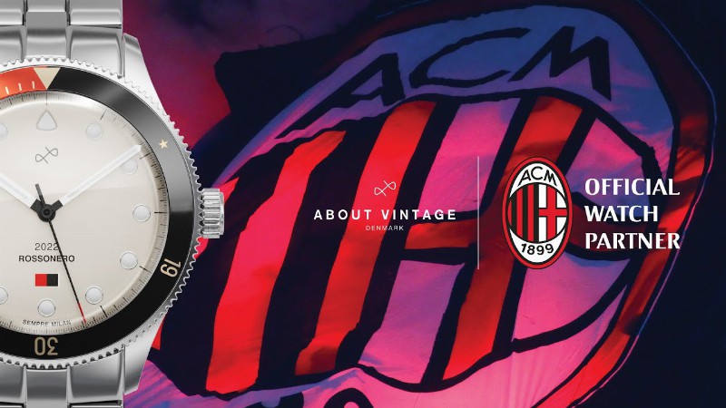 About Vintage : 2022 Rossonero The Limited Edition Watch Celebrating The 19th Scudetto