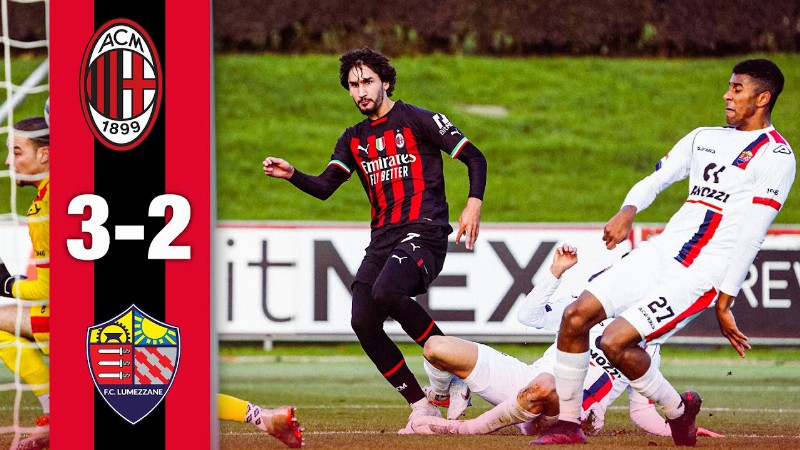 𝑨𝒅𝒍𝒊 On The Scoresheet In Friendly Win : Ac Milan 3-2 Lumezzane