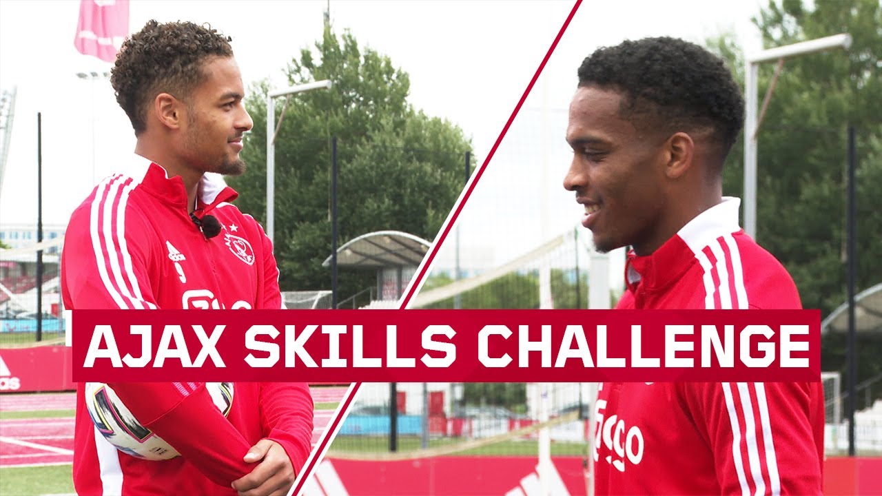 image 0 Ajax Skills Challenge #1 - Devyne Rensch Vs. Jurriën Timber