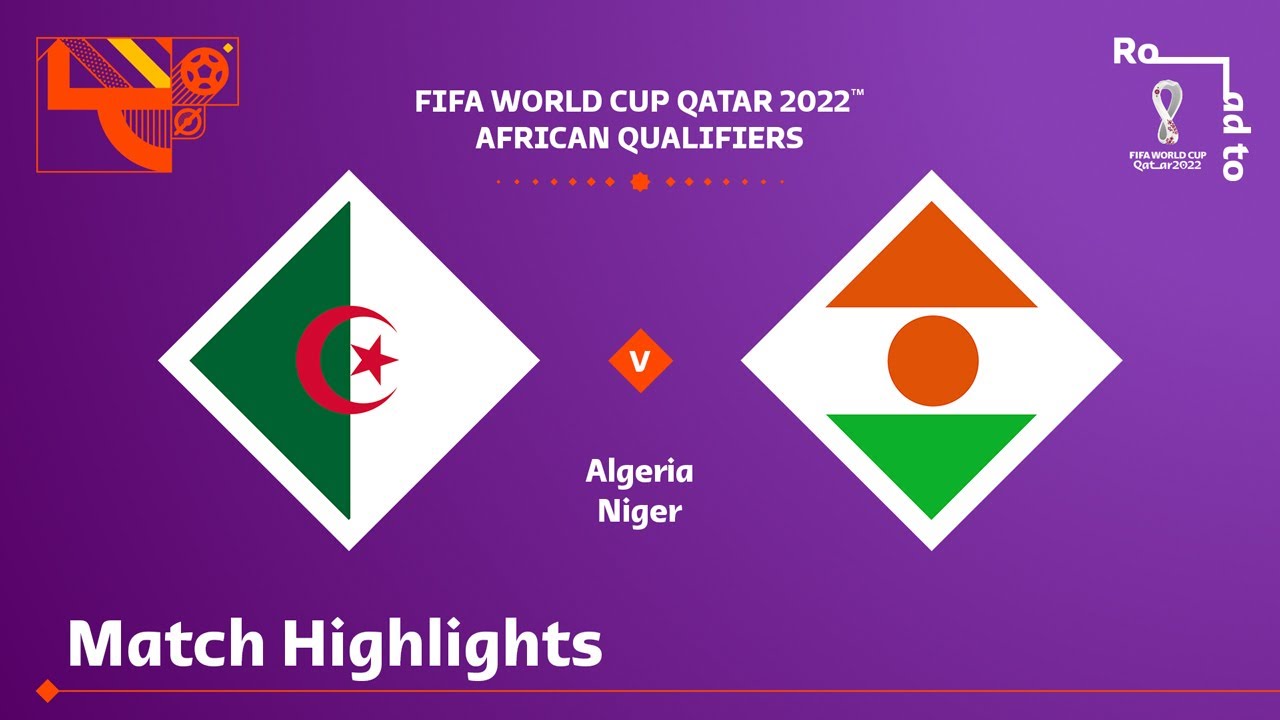 Algeria V Niger : Fifa World Cup Qatar 2022 Qualifier : Match Highlights