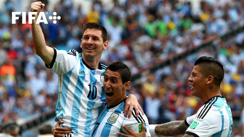 🇦🇷 ​all Of Argentina's 2014 Fifa World Cup Goals : Messi Di Maria Higuain And More!