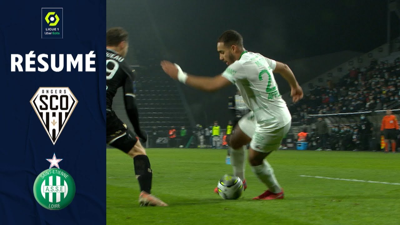 Angers Sco - As Saint-Étienne (0 - 1) - Résumé - (sco - Asse) / 2021-2022