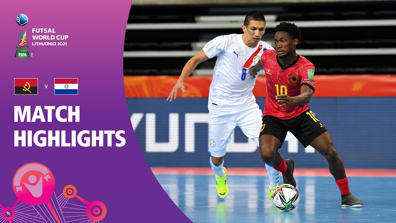 image 0 Angola V Paraguay : Fifa Futsal World Cup 2021 : Match Highlights