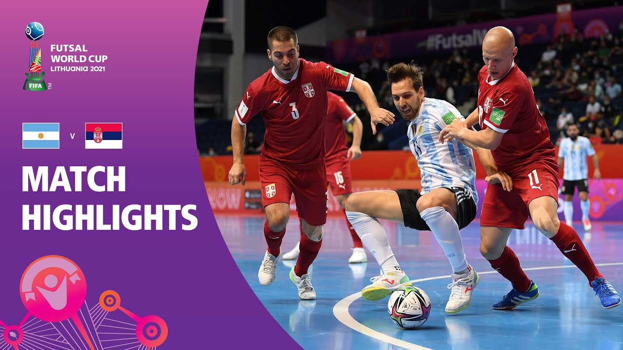 image 0 Argentina V Serbia : Fifa Futsal World Cup 2021 : Match Highlights