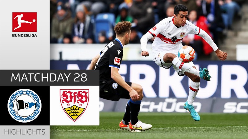 Arminia Bielefeld - Vfb Stuttgart 1-1 : Highlights : Matchday 28 – Bundesliga 2021/22