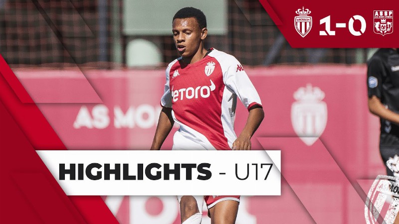 As Monaco 1-0 As Saint-priest - U17 - 16ème Journée