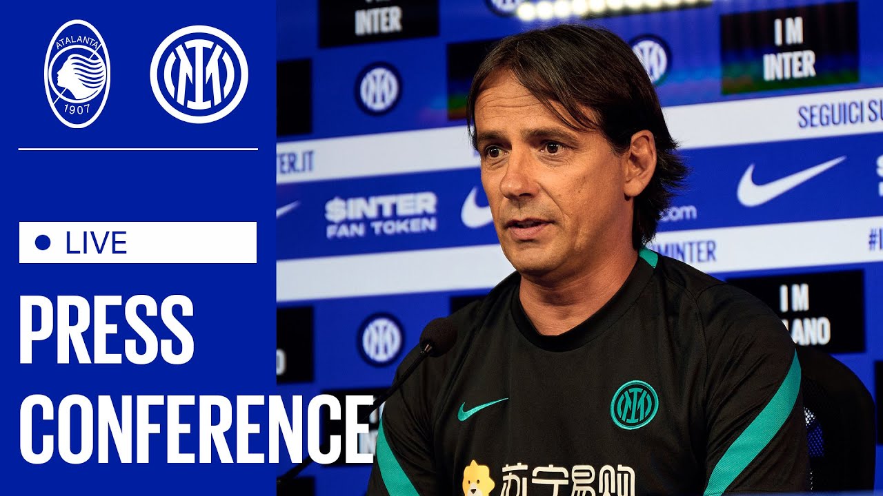 Atalanta Vs Inter : Live : Inzaghi Pre-match Press Conference : 🎙️⚫🔵 [sub Eng]