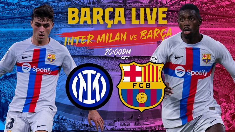 🔴  BarÇa Live: Inter Milan - BarÇa : Warm Up & Match Center ⚽