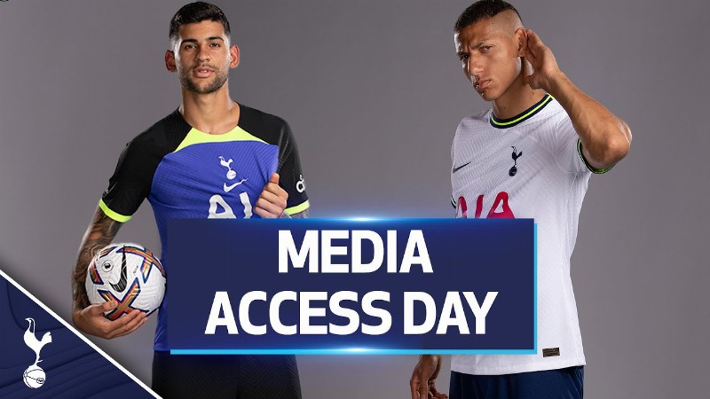 Behind The Scenes At Media Access Day : Premier League 2022/23 Photoshoot