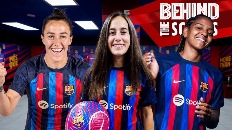 Behind The Scenes : Official Presentation Of Barça Women's 3 New Signings 🔵🔴