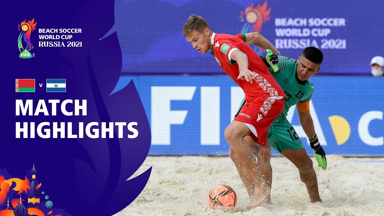 image 0 Belarus V El Salvador : Fifa Beach Soccer World Cup 2021 : Match Highlights