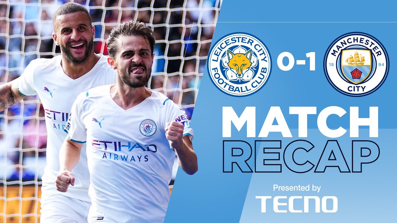 image 0 Bernardo Silva Seals The Points : Match Recap : Leicester 0-1 Man City : Alternative Highlights