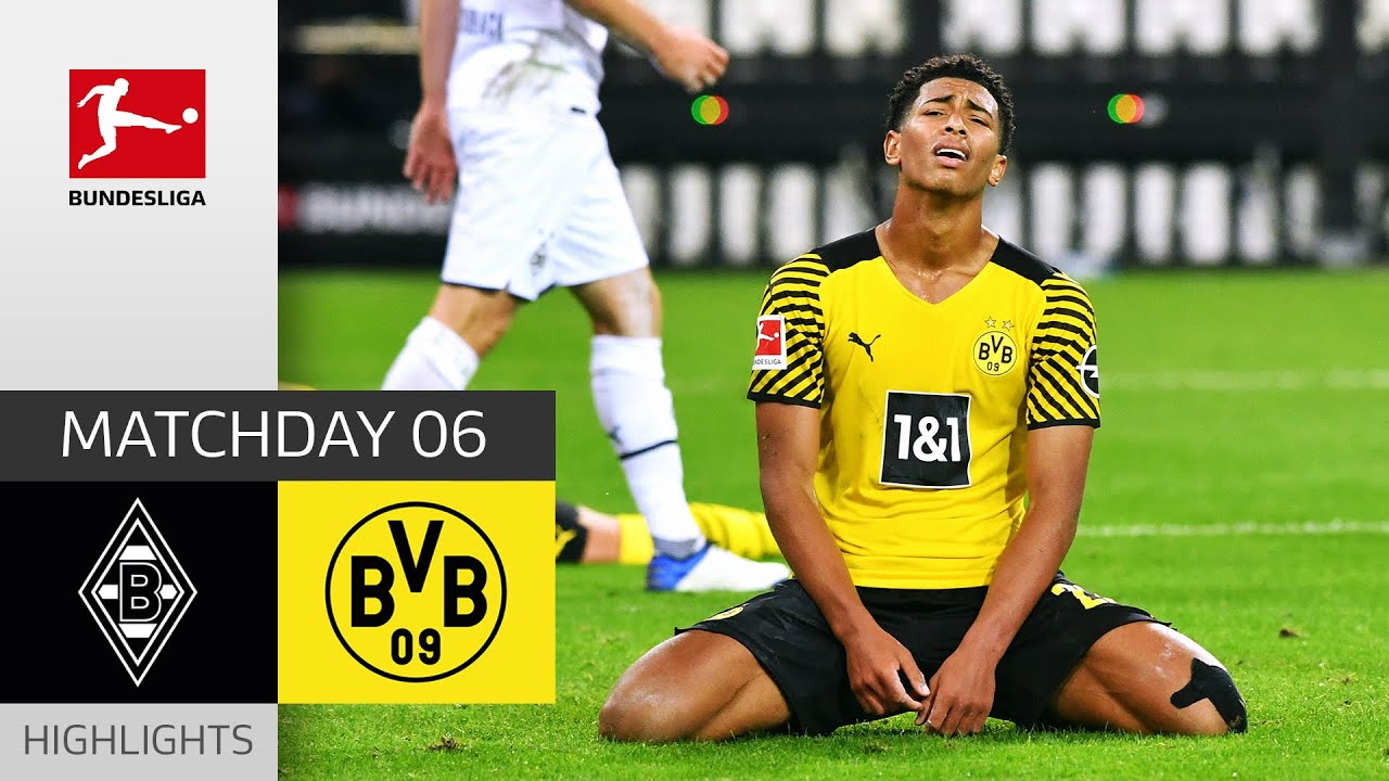 image 0 Borussia M'gladbach - Borussia Dortmund 1-0 : Highlights : Matchday 6 – Bundesliga 2021/22