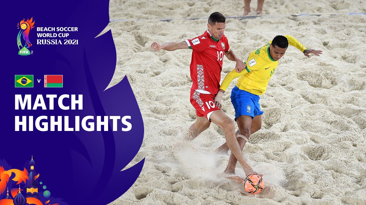 image 0 Brazil V Belarus : Fifa Beach Soccer World Cup 2021 : Match Highlights
