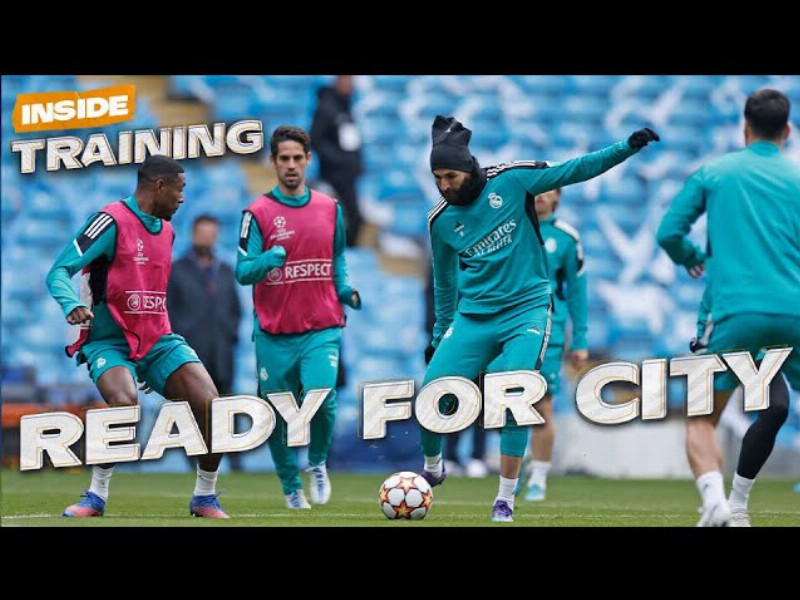 Bring On Manchester City Vs. Real Madrid : Champions League