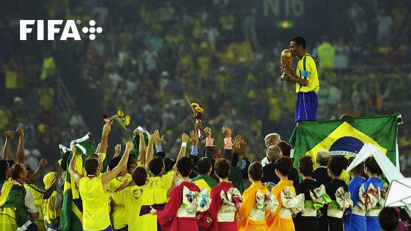 Cafu Hoists The Trophy 🇧🇷🏆 : 2002: This Is An Asian Odyssey
