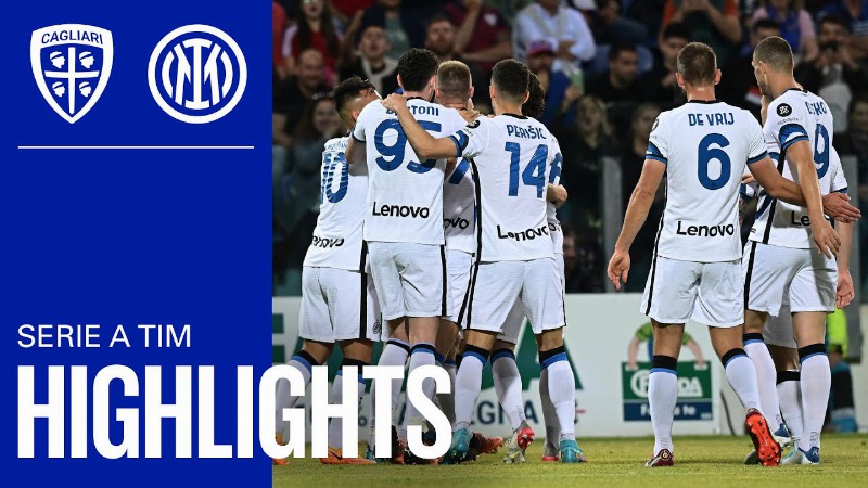 Cagliari 1-3 Inter : Highlights : Serie A 21/22 ⚫🔵🇦🇷