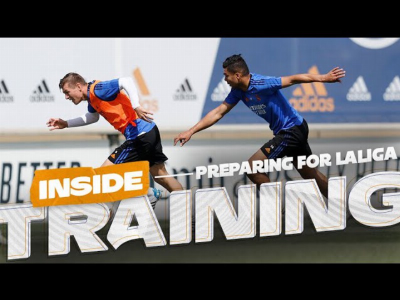 Casemiro's Golazo And High Intensity Goalkeeper Training : Real Madrid