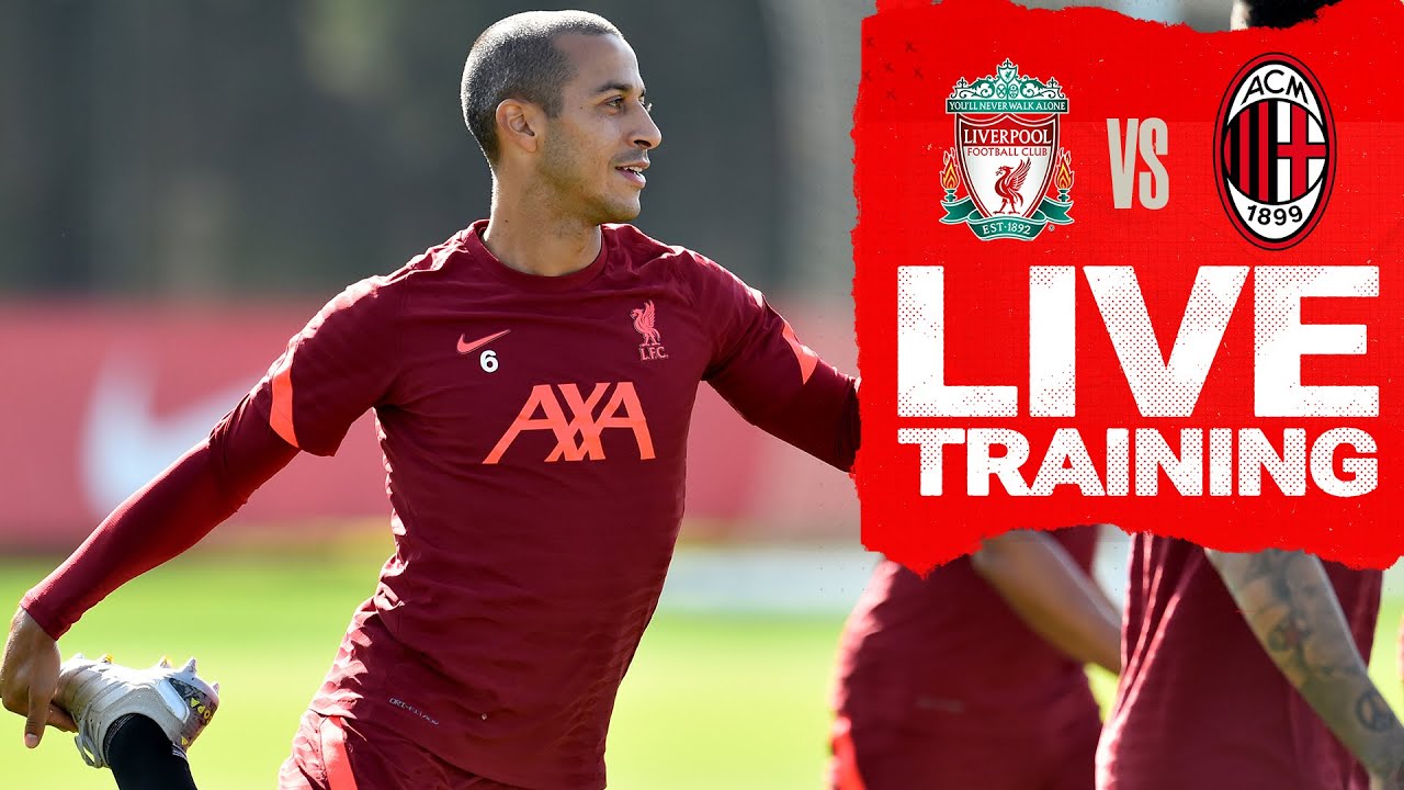 image 0 Champions League Training: Liverpool Warm Up Ahead Of Milan Visit