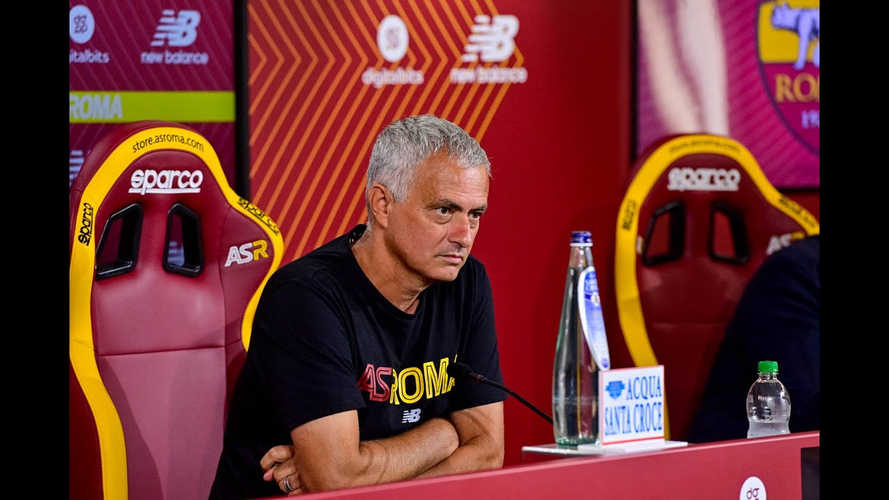 image 0 Conferenza Stampa : Mourinho Alla Vigilia Di Salernitana-roma