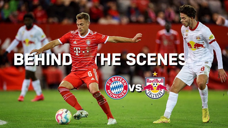 Convincing Young Talents & Blind Debut : Fc Bayern Vs. Fc Red Bull Salzburg : Behind The Scenes