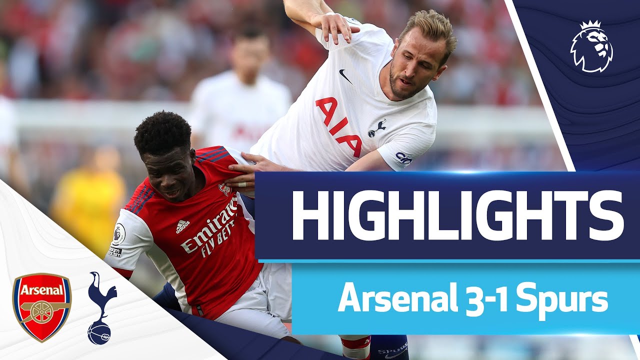 Defeat In The North London Derby : Highlights : Arsenal 3-1 Spurs