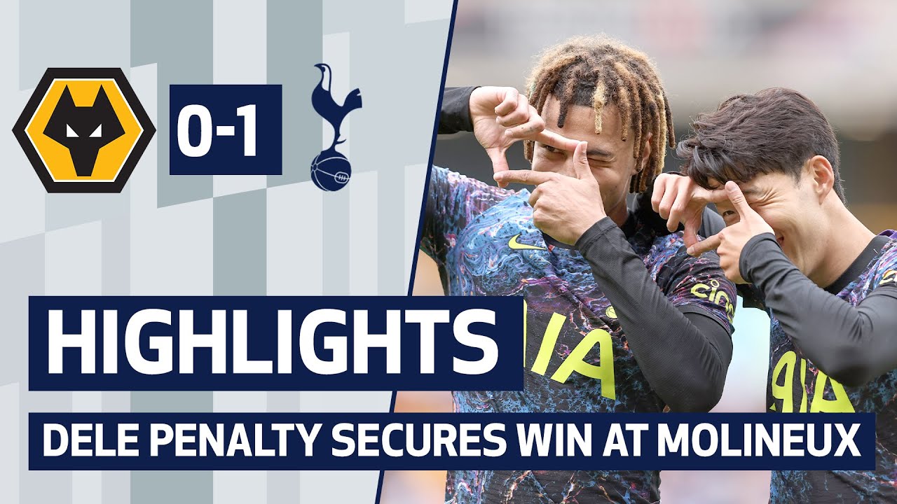 image 0 Dele Penalty Makes It Two Wins Out Of Two In The Premier League! : Highlights: Wolves 0-1 Spurs