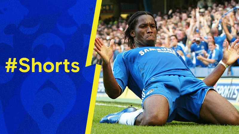 Didier Drogba's Sensational Half Volley Vs Liverpool : Goal Of The Day #shorts