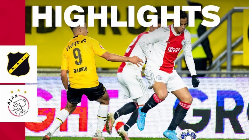Eerste Minuten Ihattaren 🙌 : Highlights Nac Breda - Jong Ajax : Keuken Kampioen Divisie