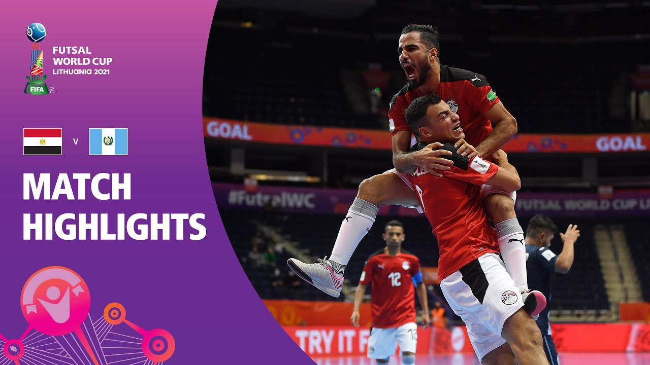 image 0 Egypt V Guatemala : Fifa Futsal World Cup 2021 : Match Highlights