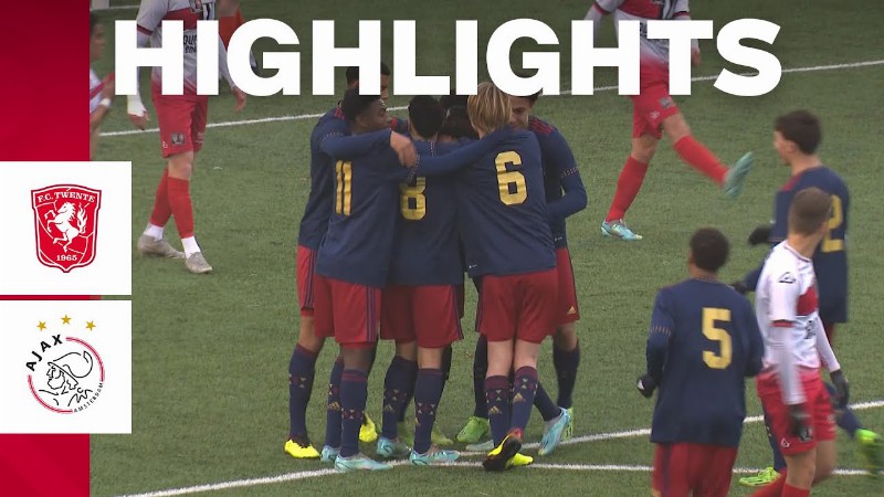 Eight Goals In Hengelo! 🔥  : Highlights Fc Twente/heracles O18 -  Ajax O18