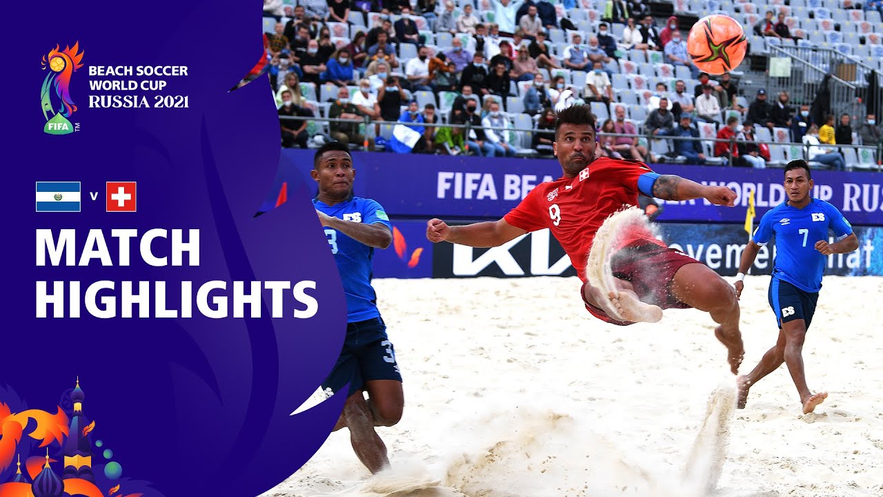 image 0 El  Salvador V Switzerland : Fifa Beach Soccer World Cup 2021 : Match Highlights