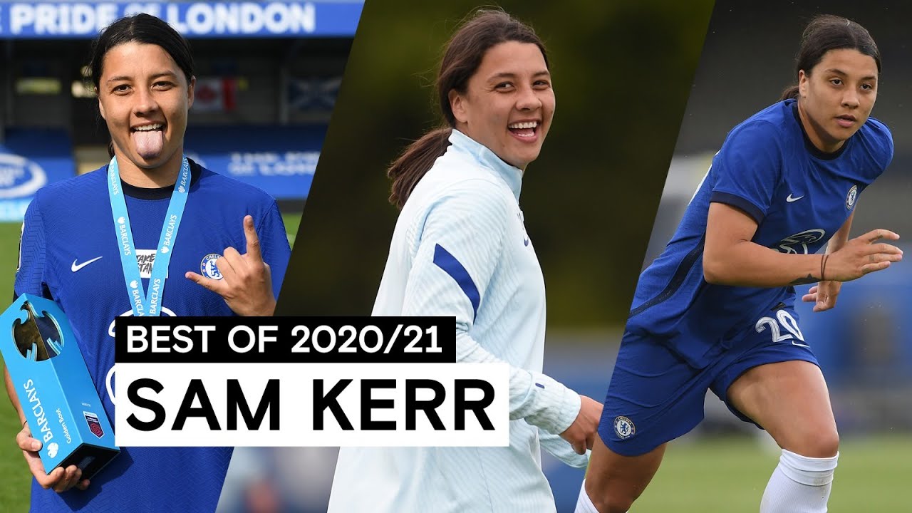 image 0 Electric On The Pitch, Composed In Front Of Goal | Sam Kerr | Best Of 2020/21
