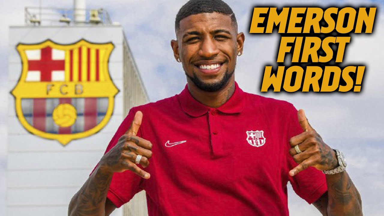 image 0 🚨 EMERSON ROYAL'S FIRST WORDS AS A BARÇA PLAYER (EXCLUSIVE!!!)