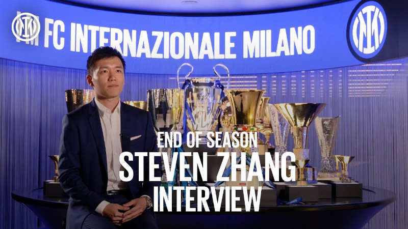 End Of Season : Steven Zhang Exclusive Interview 🎙️⚫🔵
