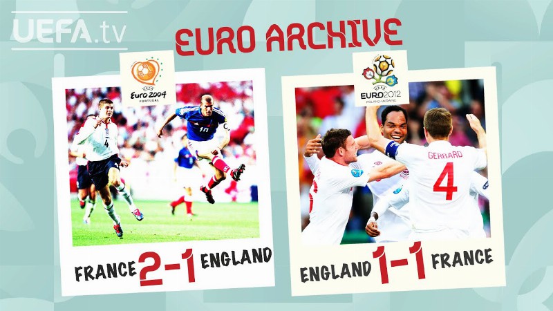England V France From The Euro Archive!