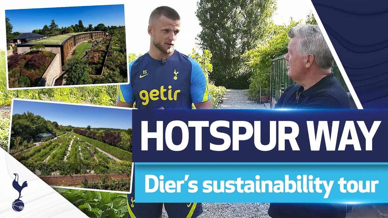 image 0 Eric Dier's Training Ground Tour! 🌿 Vegetable Garden The Lodge & Bug Hotels!
