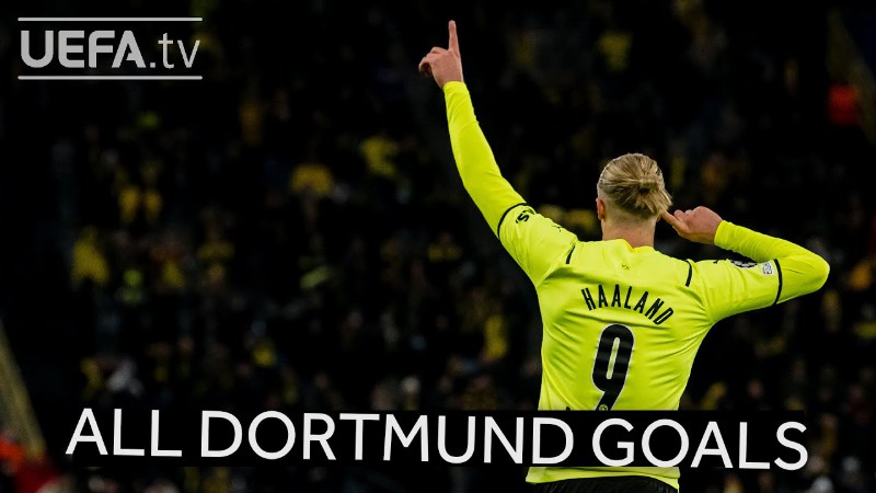Erling Haaland: All Dortmund #ucl Goals