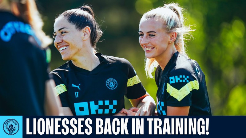 euro Winners In The Rondo! : Lionesses Return To City Training!