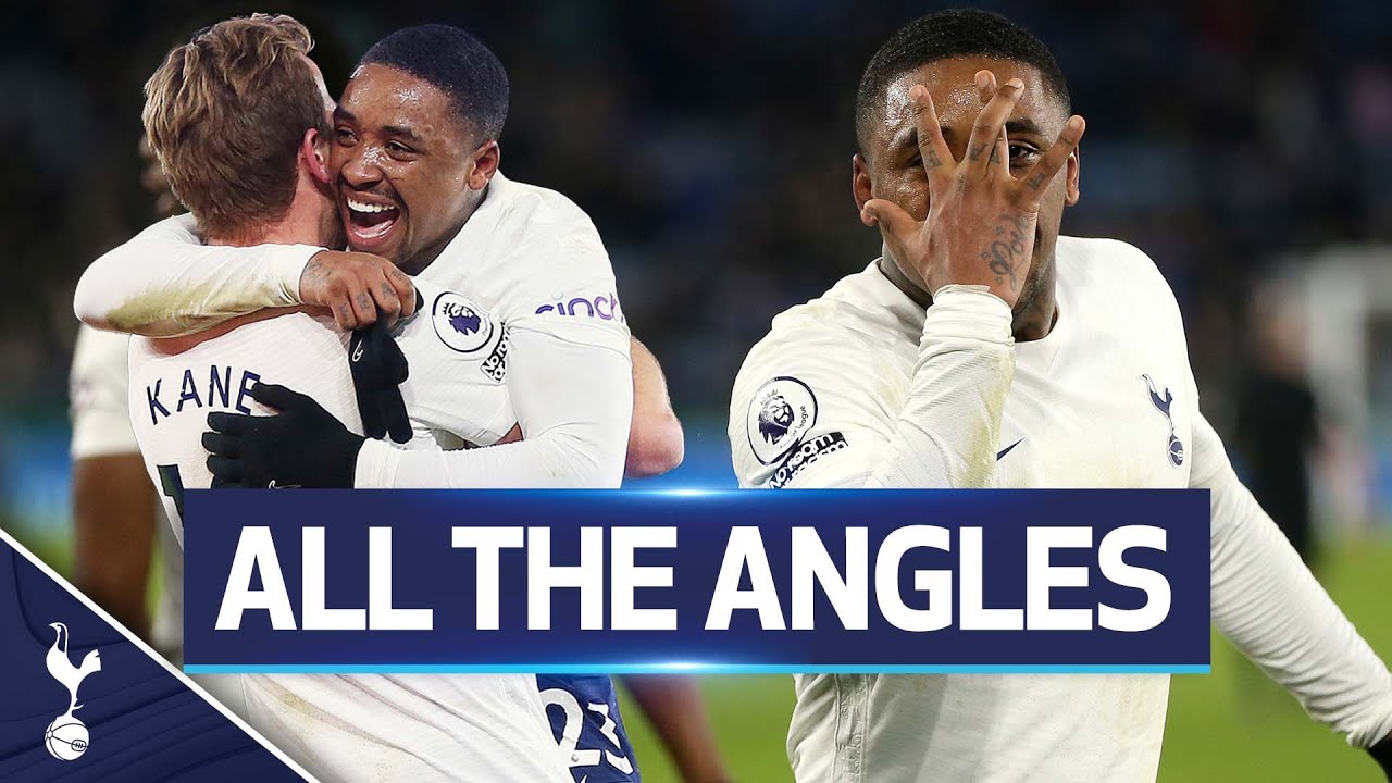 Every Angle Of Bergwijn's Dramatic Winner Vs Leicester!