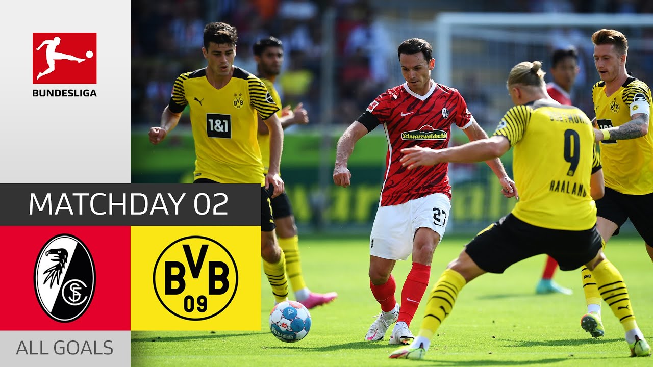 image 0 Famous Victory Over Dortmund : Freiburg - Dortmund 2-1 : All Goals : Matchday 2 – Bundesliga 2021/22