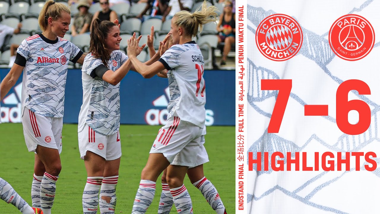 image 0 Fcb Women Win In Penalty Shootout Against Psg! : #allianzfcbwomenstour : Highlights
