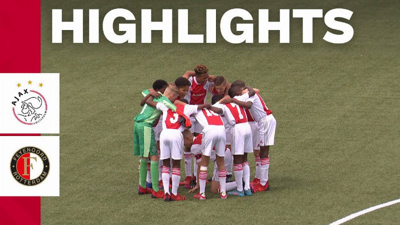 Finale Om De Voorjaarstitel 🏆 : Highlights Ajax O13 - Feyenoord O13