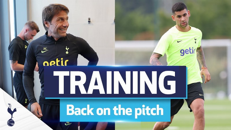 First Session Back On The Pitch! : Pre-season Training