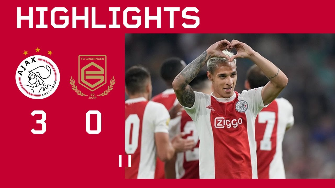 image 0 Full Stadium Again! 🏟♥️ : Highlights Ajax - Fc Groningen : Eredivisie